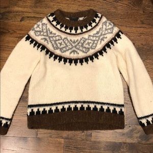 Wool-blend Fairisle Sweater